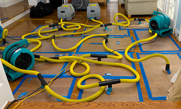 Professional Crawl Space Water Removal technician working in Plymouth, CA